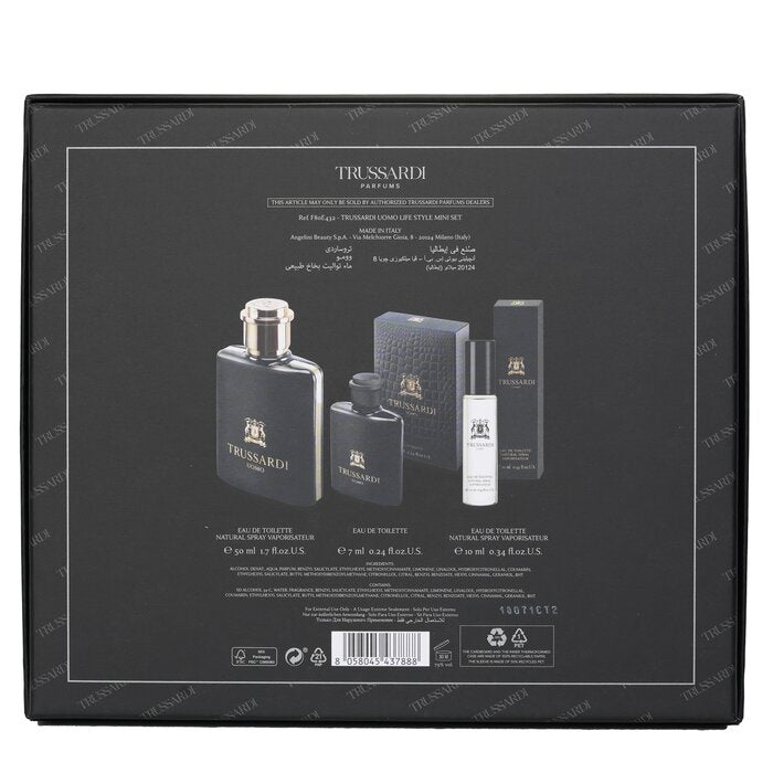 TRUSSARDI - Uomo Life Style Mini Coffret