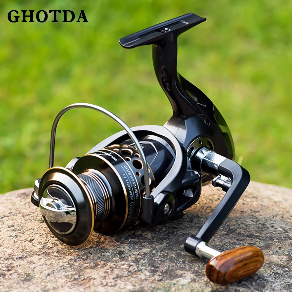 Telescopic Fishing Rod Combo and Reel Kit Spinning Fishing Reel Gear Pole Set Fishing Reel and Rod