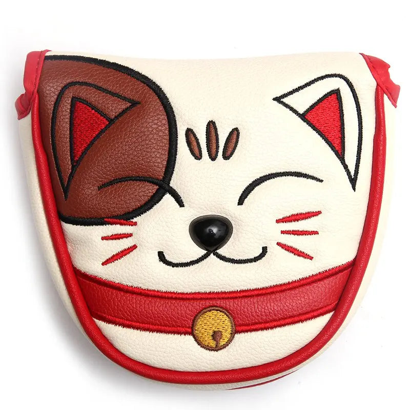Money Cat PU Leather Golf Headcovers