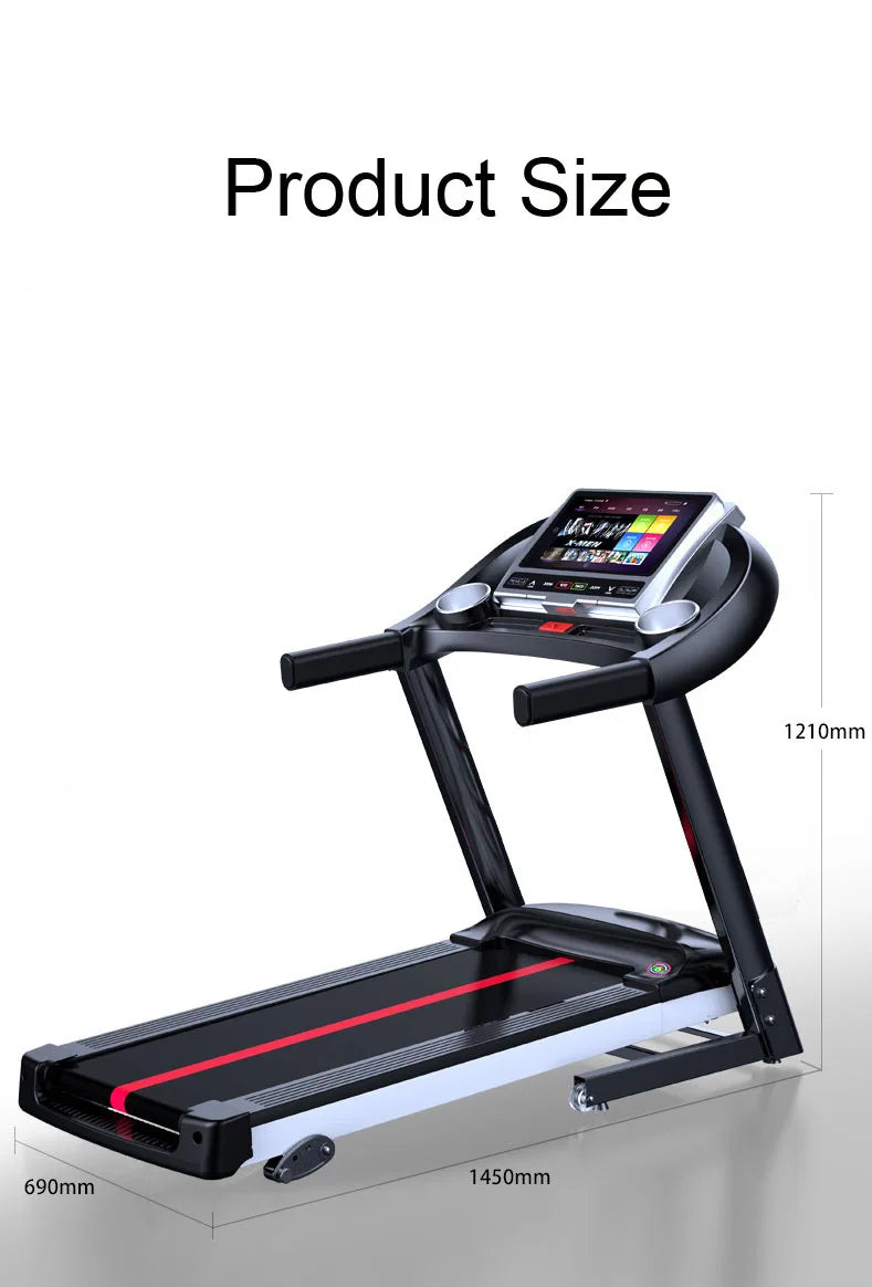 OCKR Latest Promotion Electric Exercise Fitness Folding Home Use Sport Running Machine Cardio Equipment for Sale