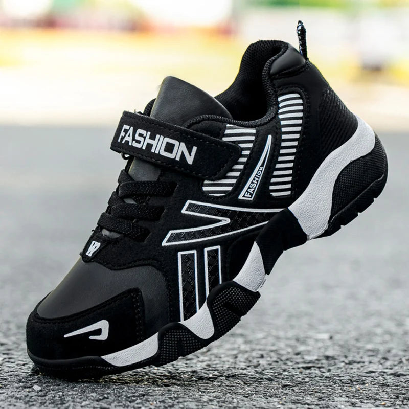 Children Boys Shoes School Sports Fashion Leather for Kids Tennis Casual Sneakers Children's Boy Running 7-12 Years Walking Shoe