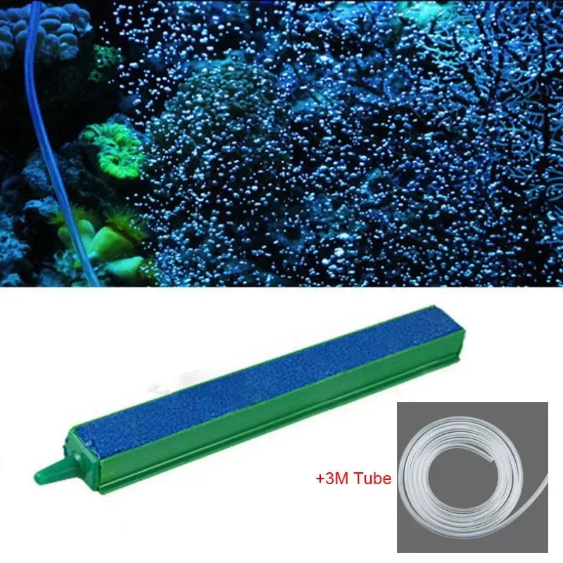 10/15/20/25/30/35/40cm Air Pump Sand Stone Aquarium Oxygen Pump Fresh Air Stone Bubble Bar Aquarium Fish Tank Aerator Pump