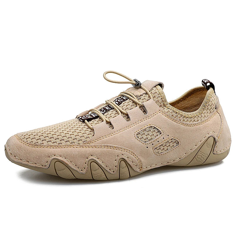 Men Casual Shoes Leather Fashion Men Sneakers Handmade Breathable Mens Loafers Moccasins Luxury Brand Men's Boat Driving Shoes
