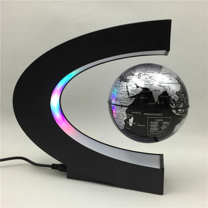 Floating Basketball Magnetic Levitation Globe Light Electronic Antigravity Levitating Table Lamps Home Decoration Christmas