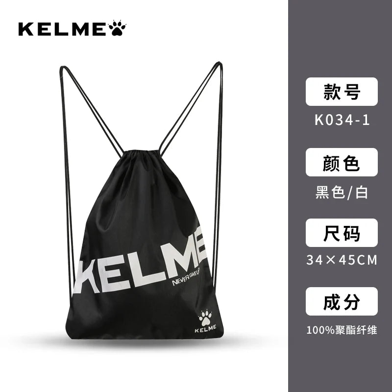 Kelme Band Pocket Football Training Bag Backpack Outdoor Mountaineering Travel Fitness Sports Backpack