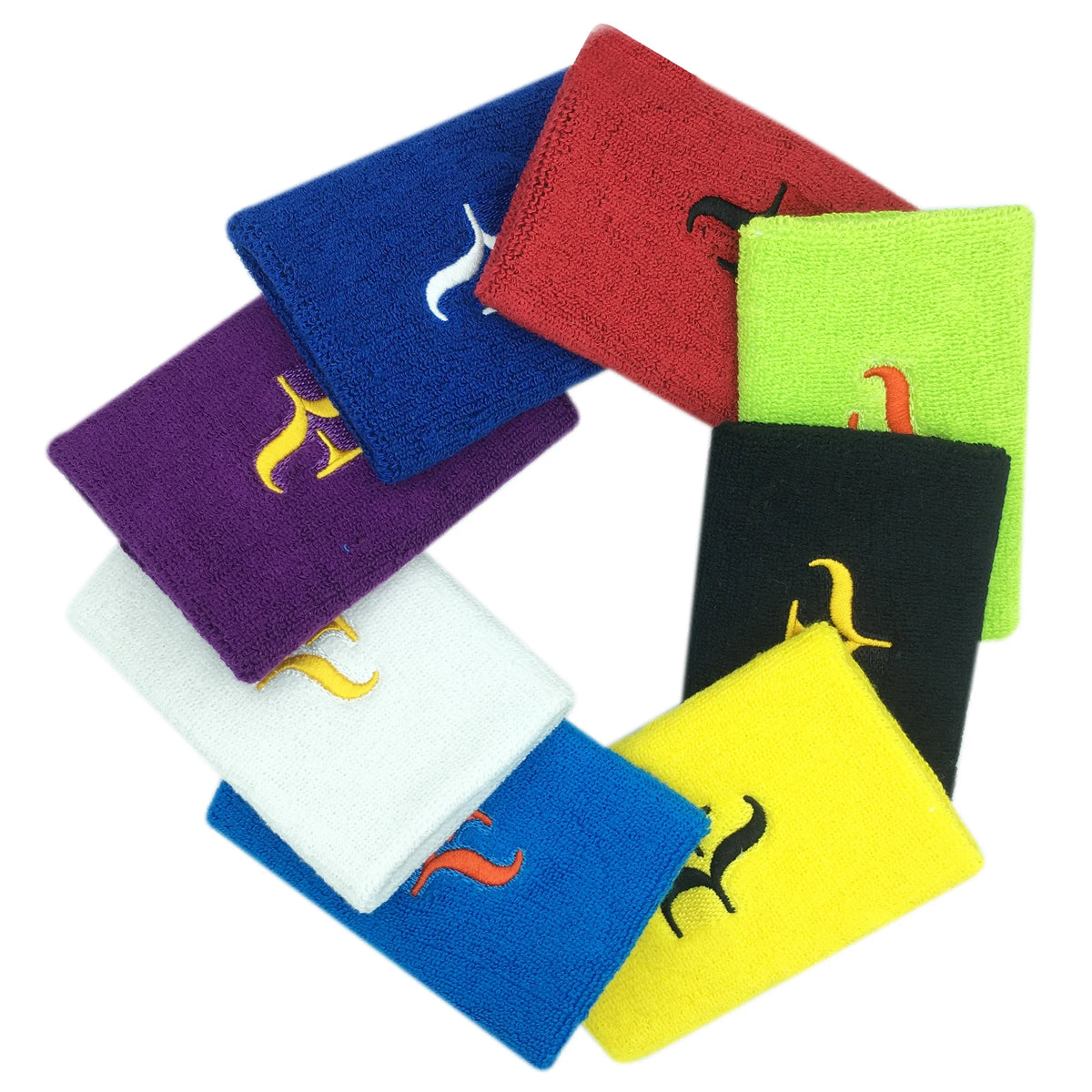 6pcs/Lot Rf/Nadal Bullhea RFF Tennis Wristband/Tennis Racket/Tennis Racquet/Basketball Wristband/Badminton Wristband