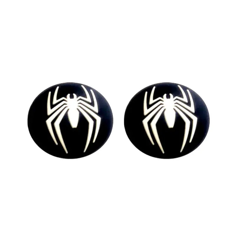 2pc Soft Silicone Thumb Stick Grip Caps for PS5 PS4 Xbox Switch Controller
