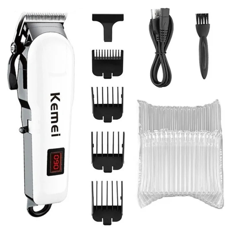 Kemei Professional Hair Clipper Cordless