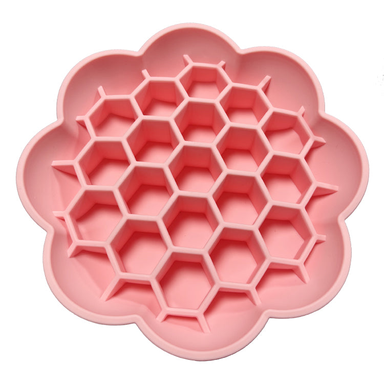 Pet Silicone Slow Feeder -Sunflower Shaped Dog Bowl