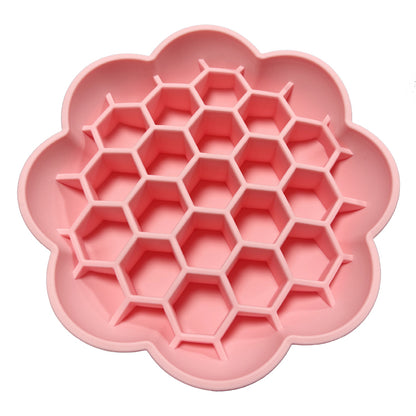 Pet Silicone Slow Feeder -Sunflower Shaped Dog Bowl