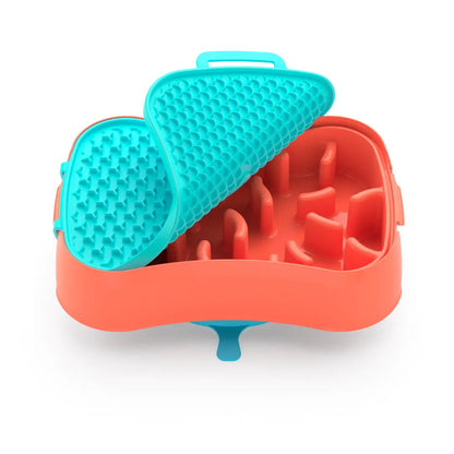 4-In-1 Slow Feeder Dog Bowl (Modalyst)