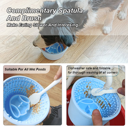 Pet Silicone Slow Feeder -Silicone Slow Cup For Pet