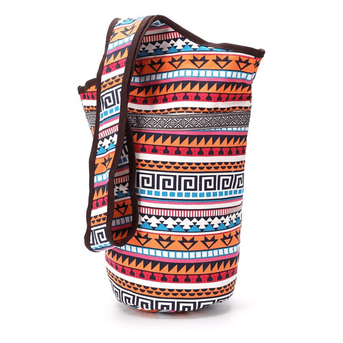Yoga Mat Carrying Tote Bag With Large Pockets