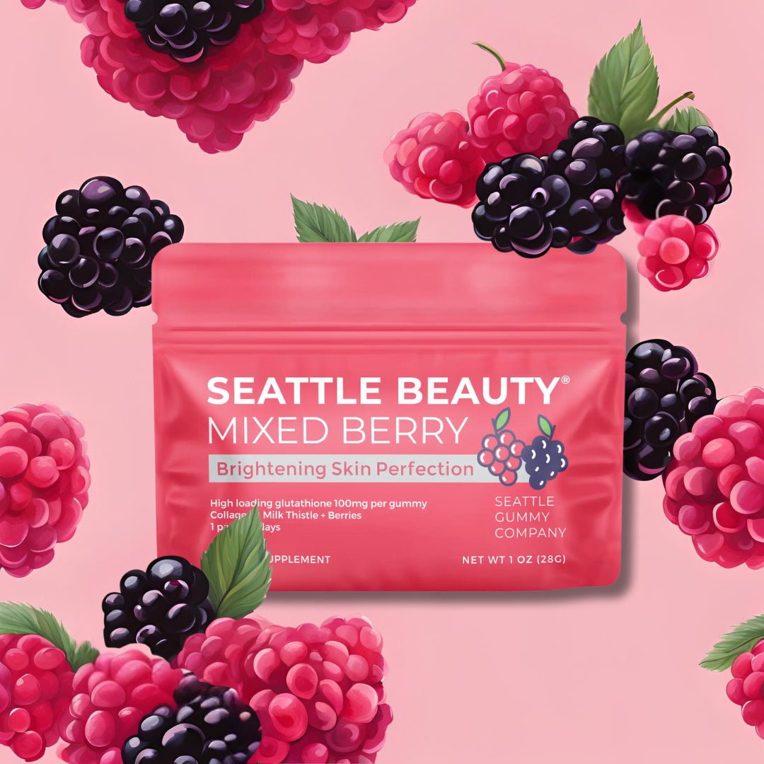 Pure Mixed Berry Skin Perfection Gummies (12-Pack)