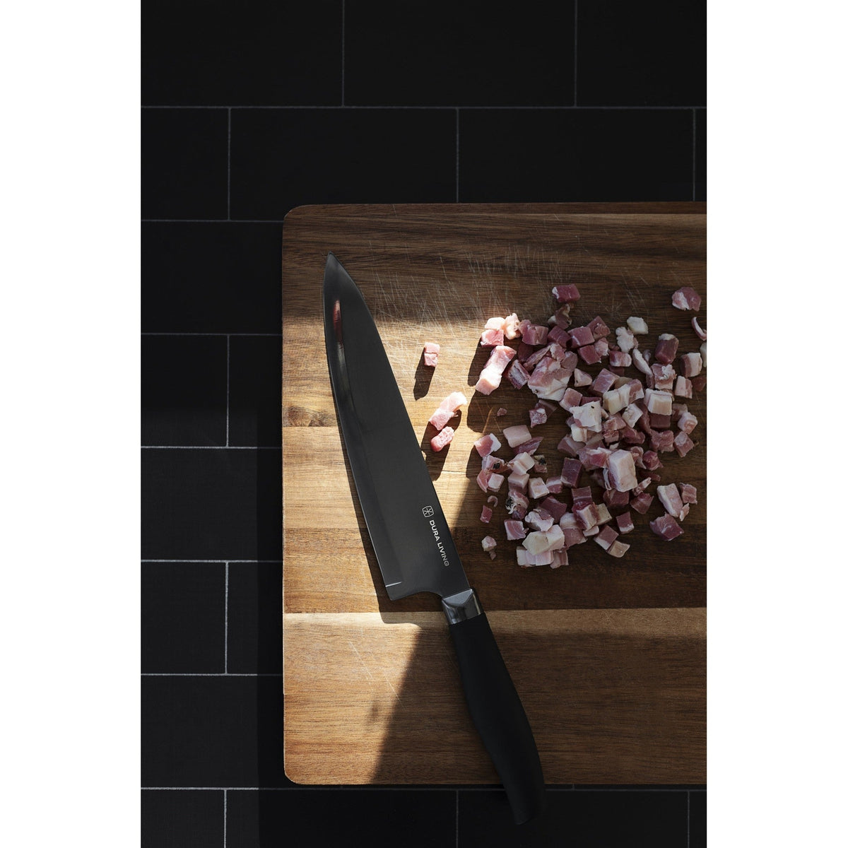 Titan 8 Inch Chef Knife - Black