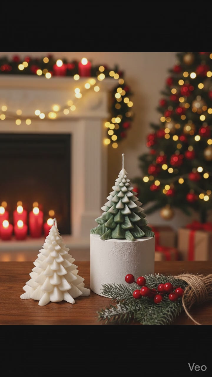 Fir Tree Candle | Soy Candle | Holiday Candle