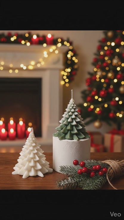 Fir Tree Candle | Soy Candle | Holiday Candle
