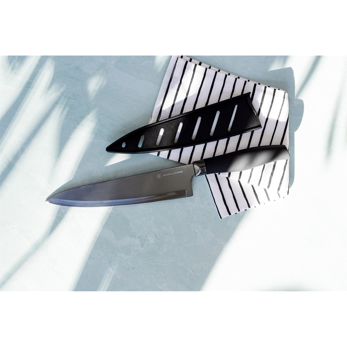 Titan 8 Inch Chef Knife - Black