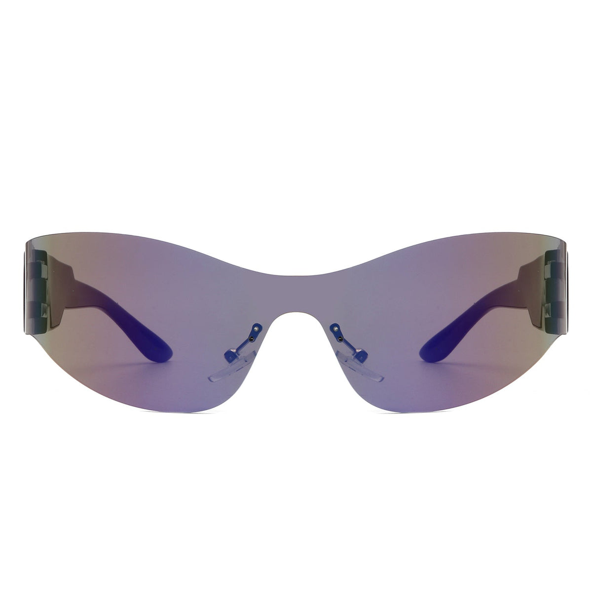 Galadriel - Futuristic Mirrored Cyberpunk Sport Sunglasses
