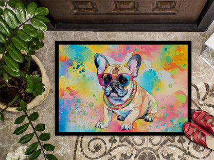 French Bulldog Hippie Dawg Doormat