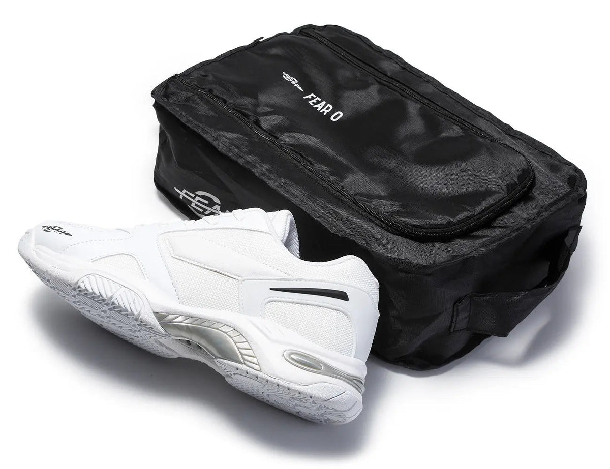 Men's High Arch Firm Support All-In-One White Walking Shoes, Comfort & Performance Style