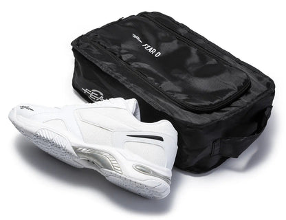Men's High Arch Firm Support All-In-One White Walking Shoes, Comfort & Performance Style