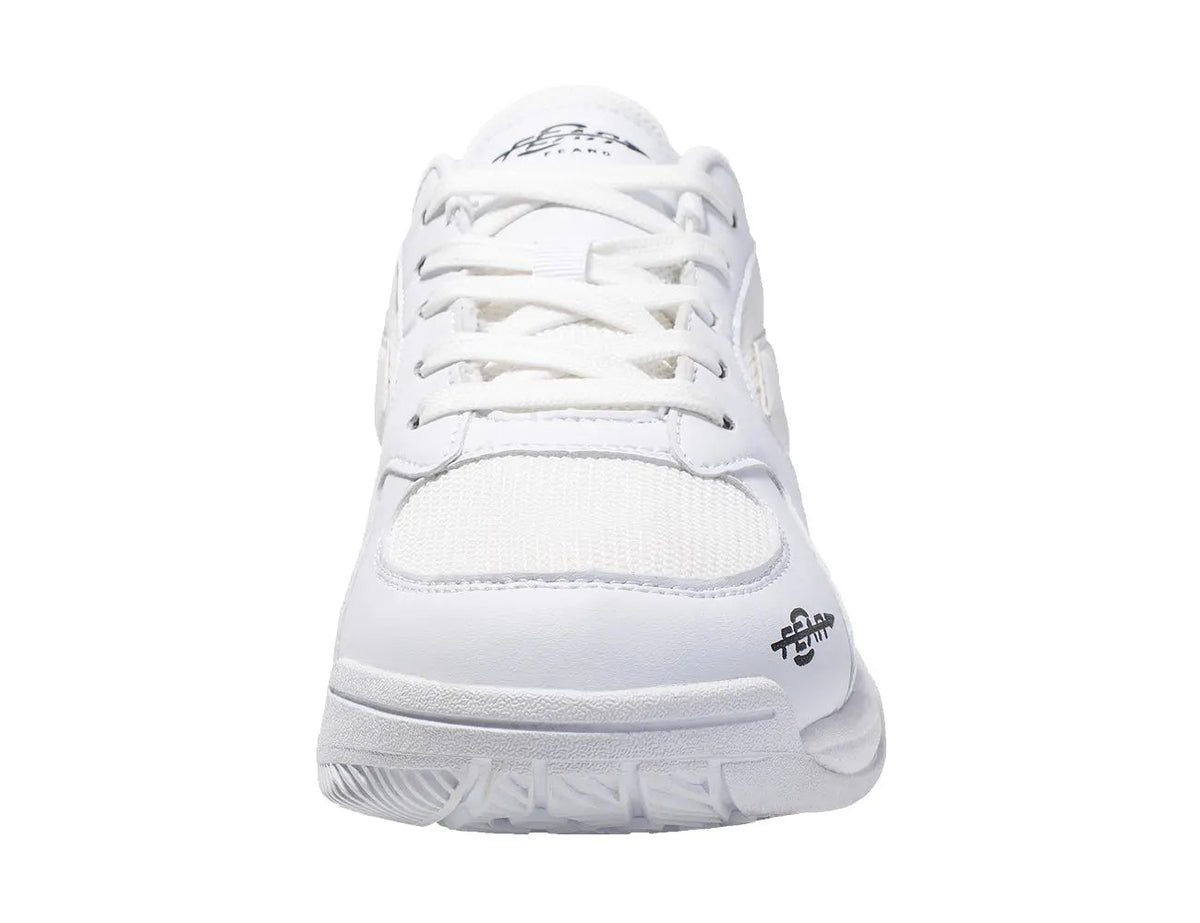 Men's High Arch Firm Support All-In-One White Walking Shoes, Comfort & Performance Style