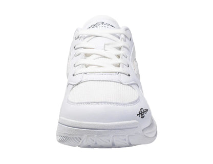 Men's High Arch Firm Support All-In-One White Walking Shoes, Comfort & Performance Style