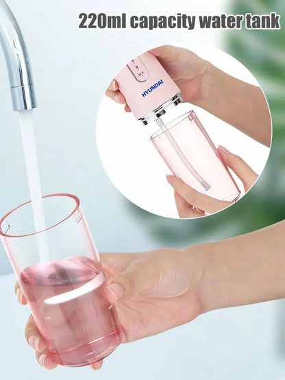 Hyundai Professional Oral Dental Mini Travel Jet Electronic Water Flosser