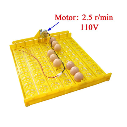 Incubator Motor or Egg Tray 56/48/36/24 Eggs Positions Motor Size 220V OR 110V Optional Farm Poultry Hatching Device 1 Pcs / Lot