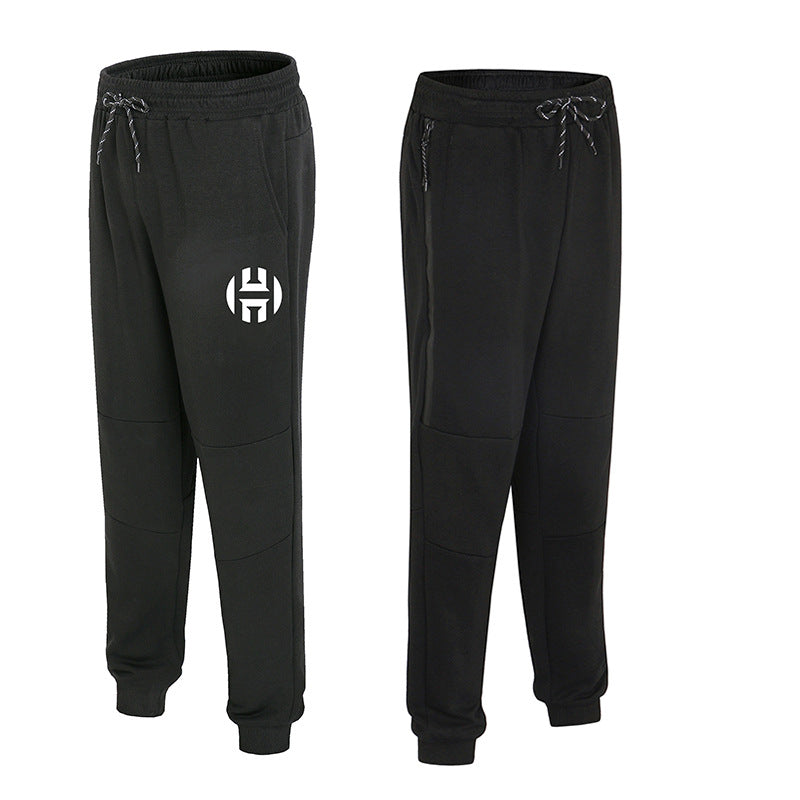 Wholesale Customized Basketball Training Pants Men'S Spring and Autumn Thin Zipper Cotton Casual Pants