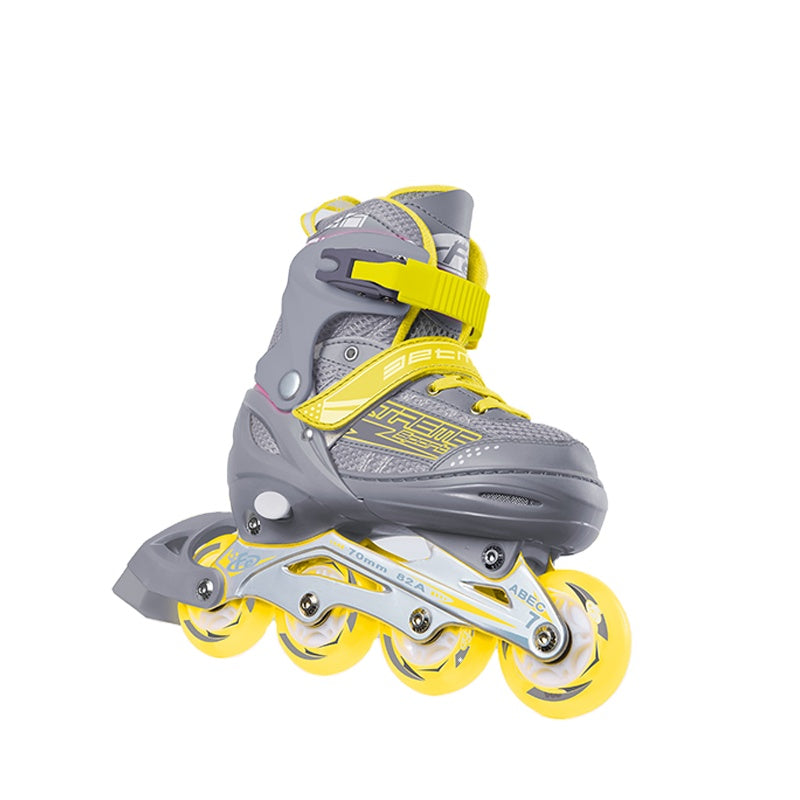 EACHkids Inline Roller Skates Shoes 4 PU Wheels Flashing Skates Wholesale for Kids Beginner