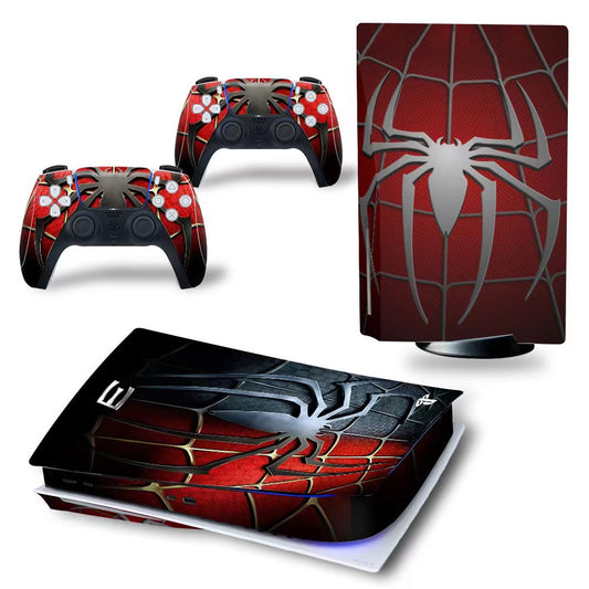 Water Proof Shock Proof OEM Spiderman Game Consoles Dualsense Wireless Controller Sticker for Ps5