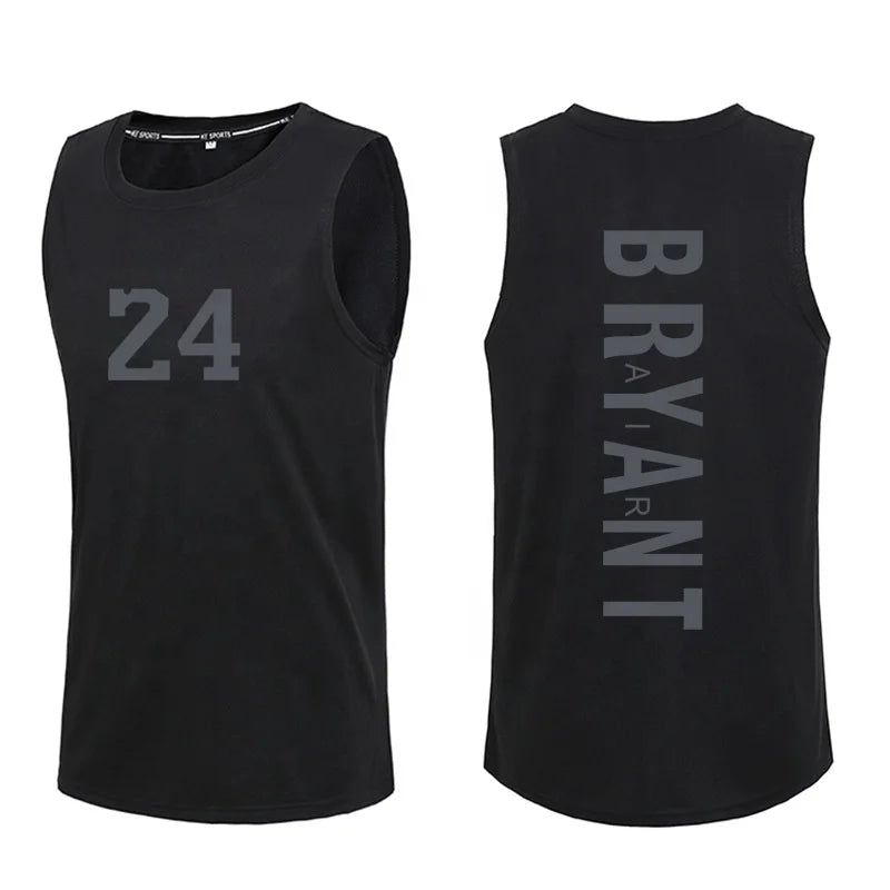 Wholesale Customized Basketball Shirt Vest Men's Loose Increase Summer Thin Quick Dry Sports Casual Jersey