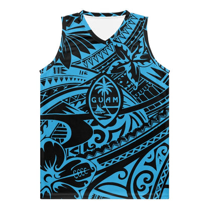 Sport Tank Top Men Basketball Jersey Clothes Polynesian Black and White Tribal Tattoo Totem Custom Sublimated Basketball Jersey