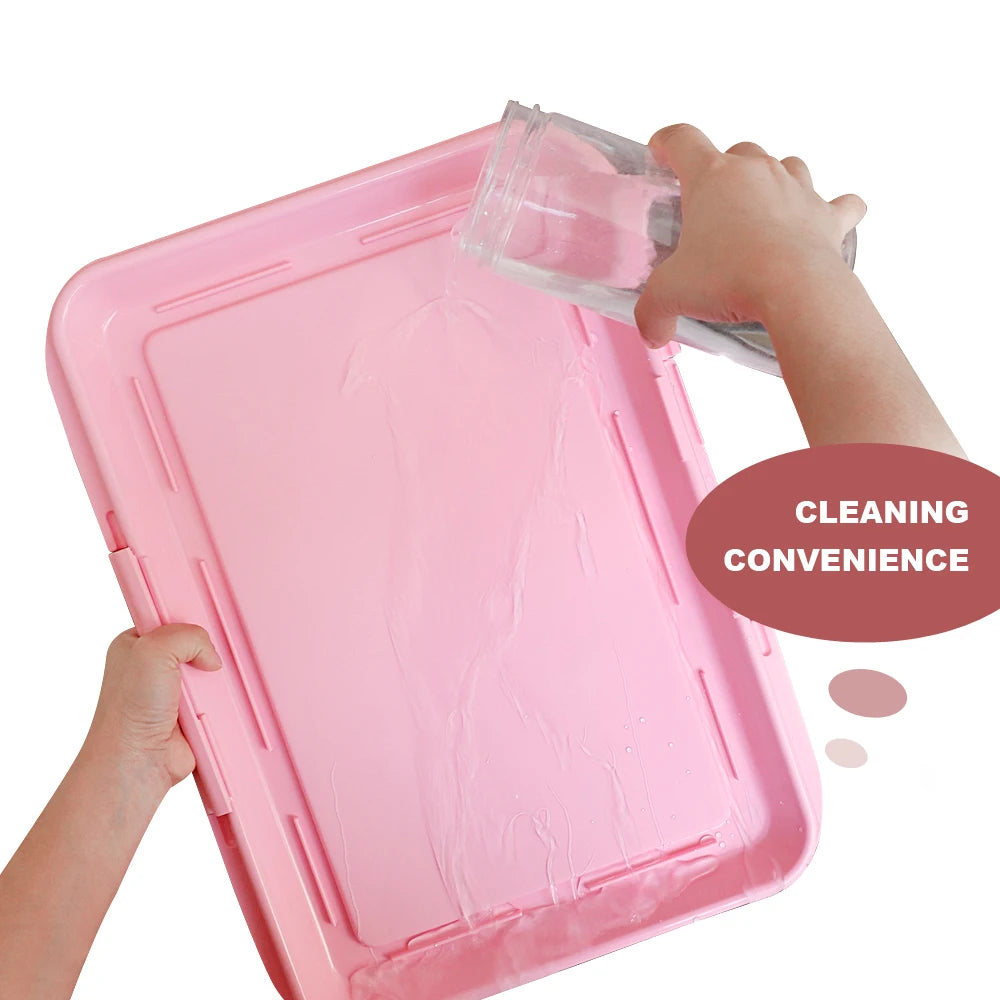 Portable Dog Training Toilet Potty Pet Puppy Litter Toilet Tray Pad Mat for Dogs Cats Easy to Clean Pet Product Indoor
