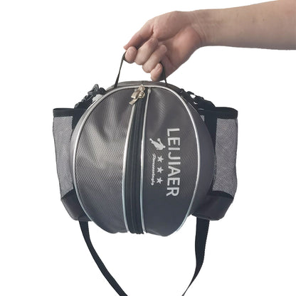 LEIJIAER Double-Opening Zipper Large Size Basketball Backpack With Handle Basketball Bag /Football Bag/Volleyball Bag Customize