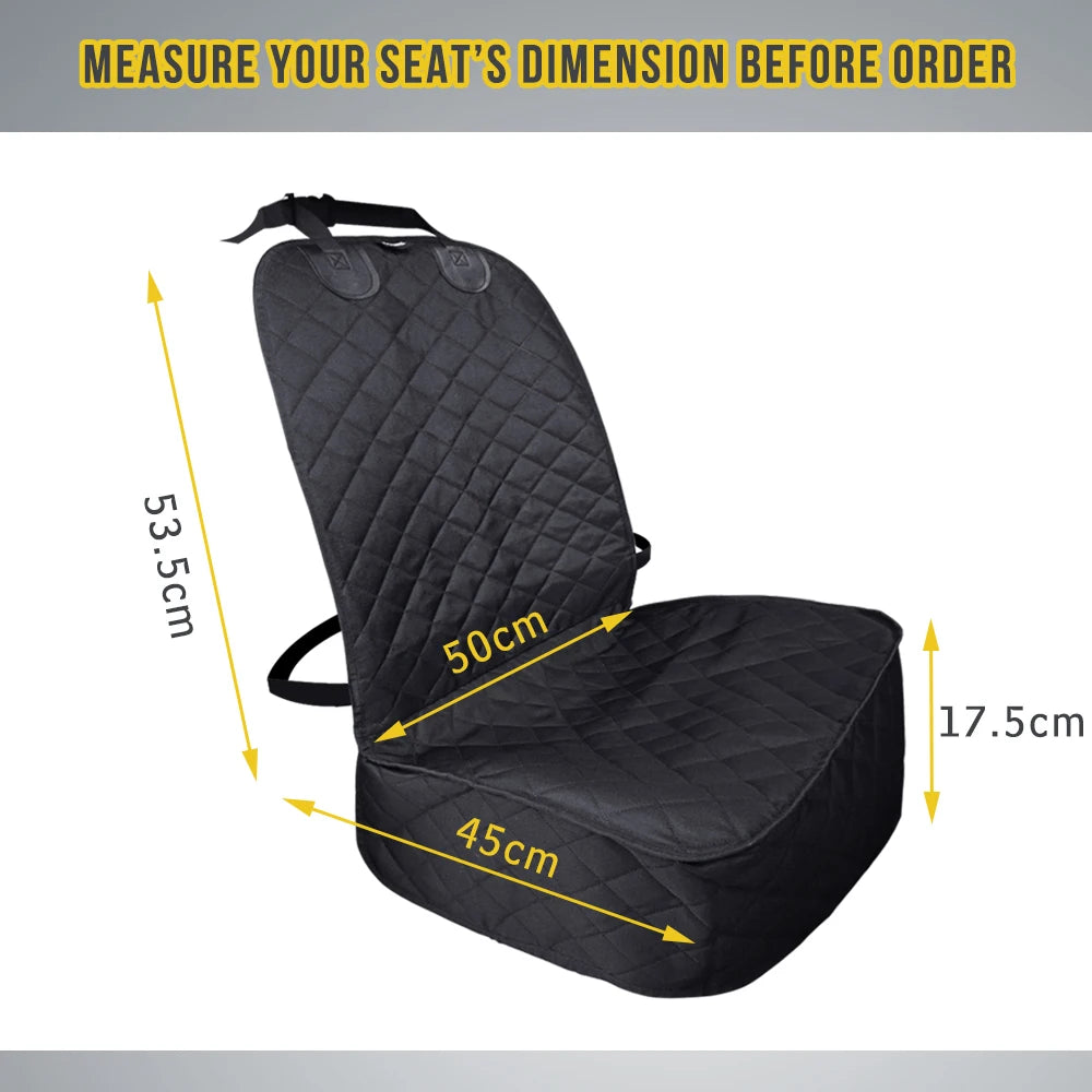 Dog Car Seat Covers 100% Waterproof Pet Cats Carrier Mat Seat Cover for Cars Trucks and SUV Front Seat Dog Accessories