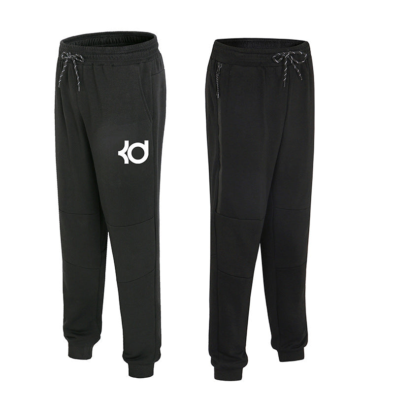 Wholesale Customized Basketball Training Pants Men'S Spring and Autumn Thin Zipper Cotton Casual Pants