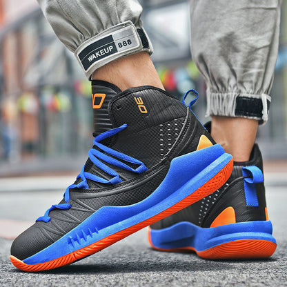 Ziitop 2023 Basketball Shoes Youth Retro Curry 1 Sports Sneakers Original High Top Basketball Style Shoes