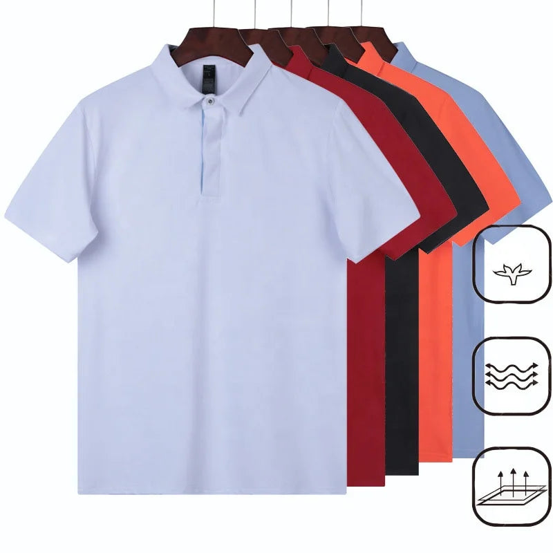 Custom Contrast Colors Tennis Team Wear Polyester Quick Dry Golf Clothing Tennis Polo Shirt, Tennis T Shirt for Men and Women