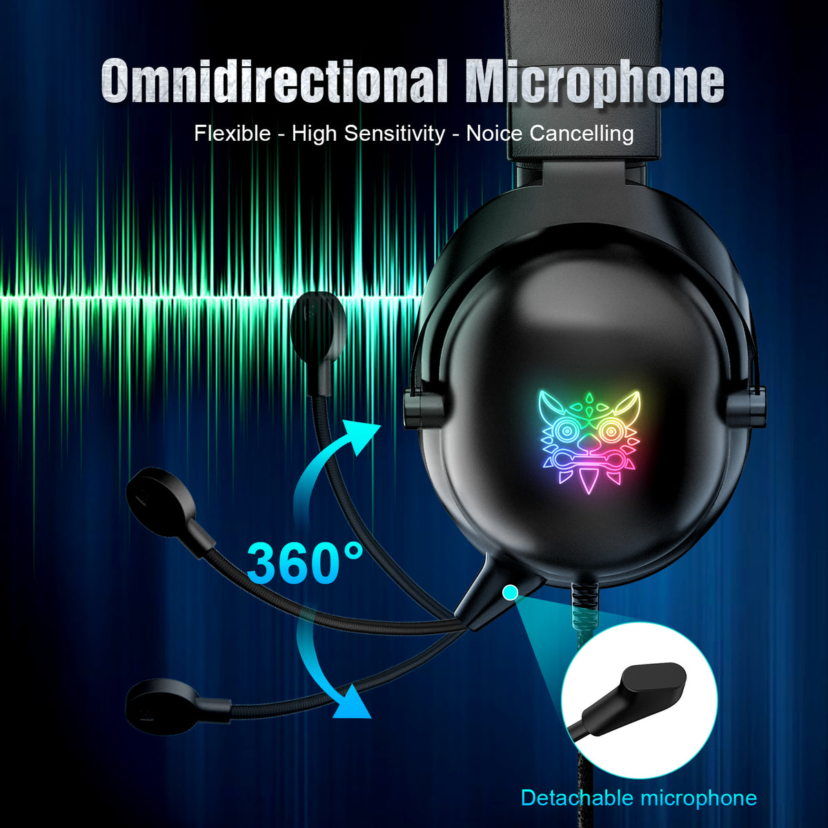 Dropshipping ONIKUMA X11 New Arrival Gaming Headset Gamer Headphones for PS5