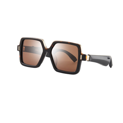 Bluetooth Smart Glasses with Charging Case and Anti-Blue Light Lenses