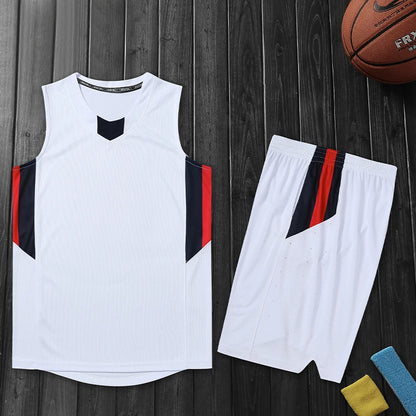 China Factory Basketball Sportswear Breathable Men Basketball Uniform Custom