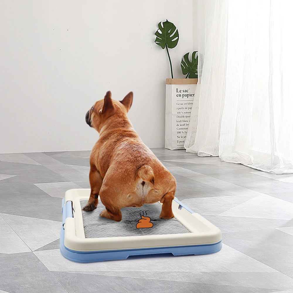 Portable Dog Training Toilet Potty Pet Puppy Litter Toilet Tray Pad Mat for Dogs Cats Easy to Clean Pet Product Indoor