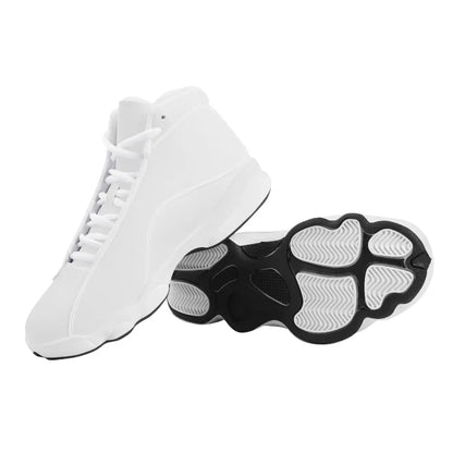 Custom Bumblebee Printed Honeycomb Design Winter Waterproof Basketball Shoes Men Cushioning Sneakers Basketball Style
