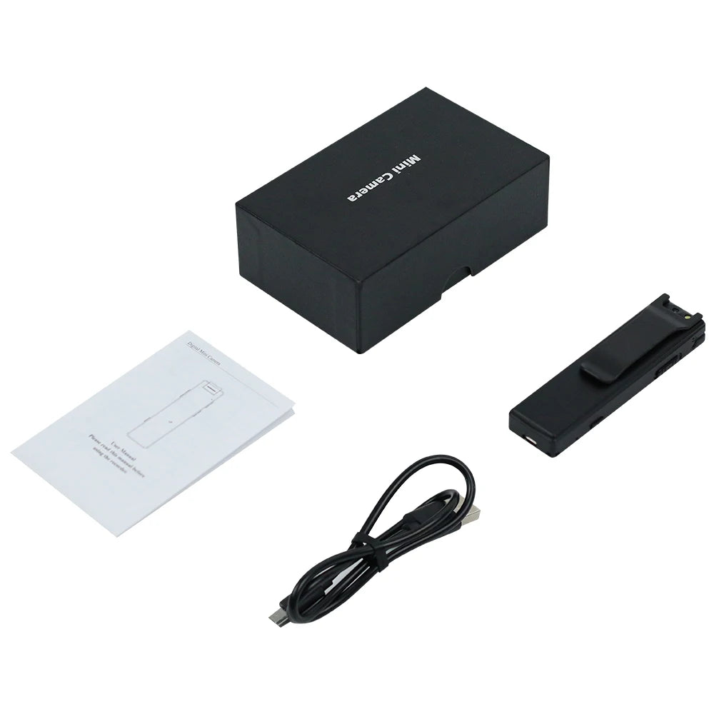 Mini HD Digital Camera 1080P with Magnetic Mount and Flashlight