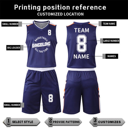 2020 Custom Men Basketball  Sportswear Logo College Basketball Jerseys Uniforms Sets