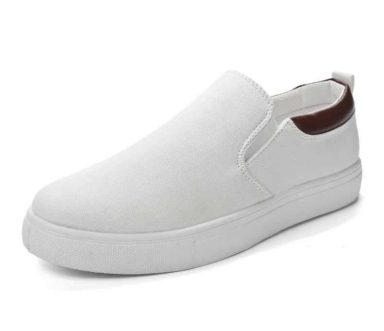 Fashion Canvas Men's Sneakers Black Lace Up Sping Shoes 2024 Classic Casual Vulcanized Shoes Size 46 47 Mens Spring Sport Shoes