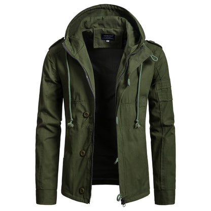 Zipper Trendy Mens Hoodie Men Jackets Casual  Mens Clothing Hoodie Fashion Coats Warm Fitted Outwear Windbreaker Winter Jacket